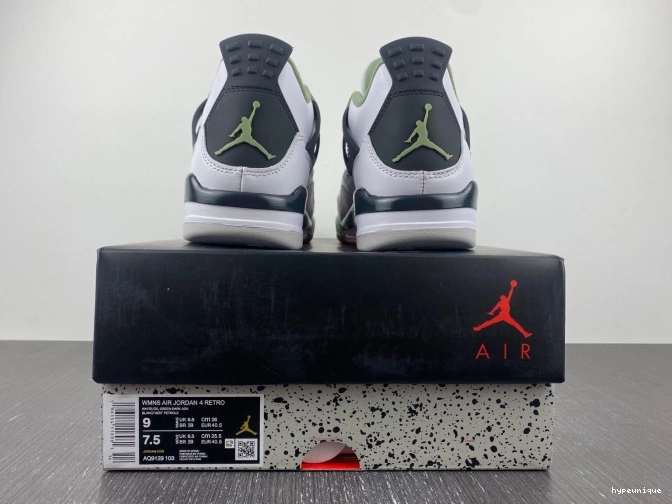 HYPE AQ9129-103 WMNS 4 Seafoam Air Jordan 0709
